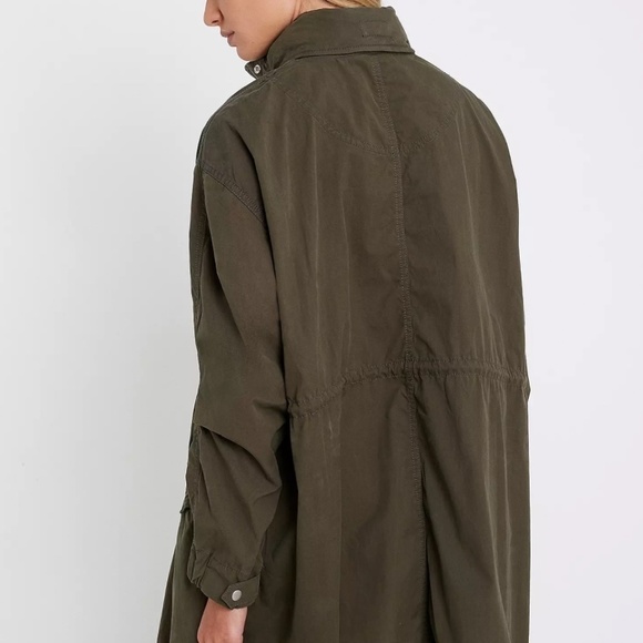 URBAN Outfitters BDG Olive Green Berks Parka Jacket - Size Small - Picture 3 of 16